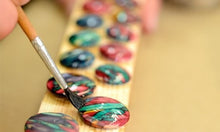 Load image into Gallery viewer, Luckenbooth Brooch, Scotland Pin, Celtic Jewelry, Heathergem Brooch, Bridal Pin, Anniversary Gift, Outlander Gift, Heart Brooch, Bride Gift