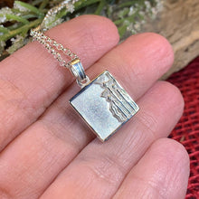 Load image into Gallery viewer, Thistle Necklace, Celtic Jewelry, Scotland Jewelry, Silver Scottish Necklace, Outlander Jewelry, Nature Necklace, Thistle Pendant, Wife Gift