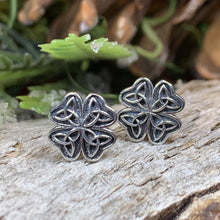 Load image into Gallery viewer, Celtic Knot Earrings, Irish Jewelry, Celtic Jewelry, Anniversary Gift, Bridal Jewelry, Norse Jewelry, Yoga Jewelry, Wiccan Jewelry