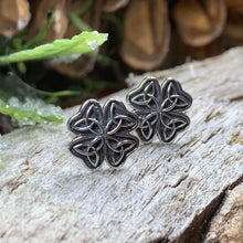 Load image into Gallery viewer, Celtic Knot Earrings, Irish Jewelry, Celtic Jewelry, Anniversary Gift, Bridal Jewelry, Norse Jewelry, Yoga Jewelry, Wiccan Jewelry