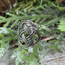 Load image into Gallery viewer, Celtic Knot Ring, Celtic Ring, Ireland Ring, Dara Knot Jewelry, Irish Ring, Irish Dance Gift, Anniversary Gift, Statement Ring, Wiccan Ring