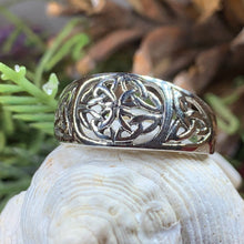 Load image into Gallery viewer, Celtic Knot Ring, Celtic Jewelry, Irish Jewelry, Scotland Jewelry, Irish Ring, Silver Ring, Anniversary Gift, Promise Ring, Scottish Ring