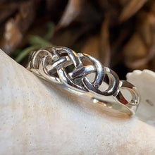 Load image into Gallery viewer, Celtic Knot Ring, Celtic Jewelry, Irish Jewelry, Celtic Knot Jewelry, Irish Ring, Silver Ring, Anniversary Gift, Promise Ring, Scottish Ring