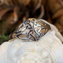 Load image into Gallery viewer, Celtic Knot Ring, Celtic Jewelry, Irish Jewelry, Ireland Jewelry, Trinity Knot Ring, Anniversary Gift, Promise Ring, Scottish Ring, Mom Gift