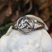 Load image into Gallery viewer, Trinity Knot Ring, Celtic Jewelry, Irish Jewelry, Celtic Knot Jewelry, Irish Ring, Irish Dance Gift, Anniversary Gift, Scottish Ring, Silver