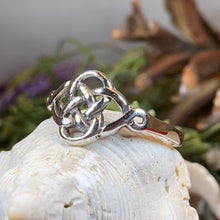 Load image into Gallery viewer, Celtic Knot Ring, Celtic Jewelry, Irish Jewelry, Ireland Jewelry, Trinity Knot Ring, Anniversary Gift, Promise Ring, Scottish Ring, Mom Gift
