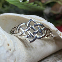 Load image into Gallery viewer, Celtic Knot Ring, Celtic Jewelry, Irish Jewelry, Ireland Jewelry, Trinity Knot Ring, Anniversary Gift, Promise Ring, Scottish Ring, Mom Gift