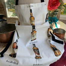 Load image into Gallery viewer, Scottish Apron, Scotland Gift, Whisky Lover Gift, Chef Gift, Bagpiper Gift, Outlander Gift, Whiskey Gift, Mom Gift, Sister Gift, Dad Gift