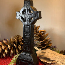 Load image into Gallery viewer, Clonmacnois Celtic Cross, Turf High Cross, Irish Cross Statue, Ireland Gift, Irish Turf, Housewarming Gift, New Home Gift, Confirmation Gift