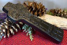 Load image into Gallery viewer, Saint Patrick Celtic Cross, Turf High Cross, Irish Cross Statue, Ireland Gift, Irish Turf, Housewarming Gift, New Home Gift, Confirmation