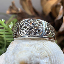 Load image into Gallery viewer, Celtic Knot Ring, Celtic Jewelry, Irish Jewelry, Scotland Jewelry, Irish Ring, Silver Ring, Anniversary Gift, Promise Ring, Scottish Ring