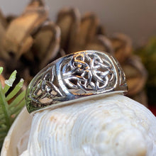 Load image into Gallery viewer, Celtic Knot Ring, Celtic Jewelry, Irish Jewelry, Scotland Jewelry, Irish Ring, Silver Ring, Anniversary Gift, Promise Ring, Scottish Ring