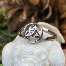 Load image into Gallery viewer, Trinity Knot Ring, Celtic Jewelry, Irish Jewelry, Celtic Knot Jewelry, Irish Ring, Irish Dance Gift, Anniversary Gift, Scottish Ring, Silver