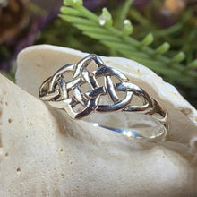 Load image into Gallery viewer, Celtic Knot Ring, Celtic Jewelry, Irish Jewelry, Ireland Jewelry, Trinity Knot Ring, Anniversary Gift, Promise Ring, Scottish Ring, Mom Gift