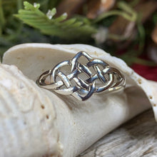 Load image into Gallery viewer, Celtic Knot Ring, Celtic Jewelry, Irish Jewelry, Ireland Jewelry, Trinity Knot Ring, Anniversary Gift, Promise Ring, Scottish Ring, Mom Gift