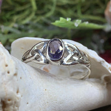 Load image into Gallery viewer, Trinity Knot Ring, Celtic Jewelry, Irish Jewelry, Celtic Knot Jewelry, Irish Ring, Irish Dance Gift, Anniversary Gift, Bride Gift, Wiccan