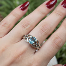 Load image into Gallery viewer, Trinity Knot Ring, Celtic Jewelry, Irish Jewelry, Celtic Knot Jewelry, Irish Ring, Irish Dance Gift, Anniversary Gift, Bride Gift, Wiccan