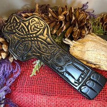 Load image into Gallery viewer, Saint Patrick Celtic Cross, Turf High Cross, Irish Cross Statue, Ireland Gift, Irish Turf, Housewarming Gift, New Home Gift, Confirmation