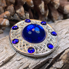 Load image into Gallery viewer, Celtic Brooch, Irish Viking Pin, Irish Jewelry, Scottish Brooch, Celtic Pin, Ireland Gift, Plaid Pin, Tartan Pin, Wiccan Jewelry