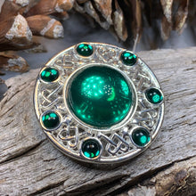 Load image into Gallery viewer, Celtic Brooch, Irish Viking Pin, Irish Jewelry, Scottish Brooch, Celtic Pin, Ireland Gift, Plaid Pin, Tartan Pin, Wiccan Jewelry