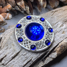 Load image into Gallery viewer, Celtic Brooch, Irish Viking Pin, Irish Jewelry, Scottish Brooch, Celtic Pin, Ireland Gift, Plaid Pin, Tartan Pin, Wiccan Jewelry