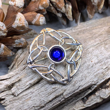 Load image into Gallery viewer, Celtic Brooch, Irish Pennanular Pin, Irish Jewelry, Scottish Brooch, Celtic Pin, Ireland Gift, Plaid Pin, Tartan Pin, Wiccan Jewelry