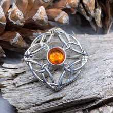 Load image into Gallery viewer, Celtic Brooch, Irish Pennanular Pin, Irish Jewelry, Scottish Brooch, Celtic Pin, Ireland Gift, Plaid Pin, Tartan Pin, Wiccan Jewelry