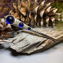 Load image into Gallery viewer, Celtic Kilt Pin, Celtic Jewelry, Scotland Jewelry, Outlander Jewelry, Best Man Gift, Crystal Pin, Kilt Pin, Tartan Pin, Celtic Brooch