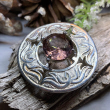 Load image into Gallery viewer, Celtic Brooch, Irish Pin, Scotland Jewelry, Scottish Brooch, Celtic Pin, Ireland Gift, Plaid Pin, Tartan Pin, Wiccan Jewelry, Mom Gift