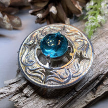 Load image into Gallery viewer, Celtic Brooch, Irish Pin, Scotland Jewelry, Scottish Brooch, Celtic Pin, Ireland Gift, Plaid Pin, Tartan Pin, Wiccan Jewelry, Mom Gift