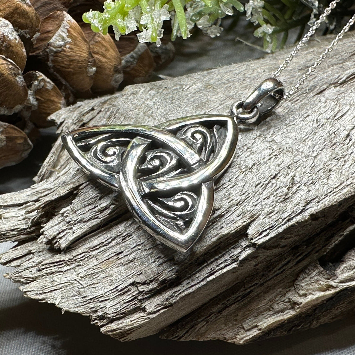 Ancient Wish Celtic Knot Necklace — view 6