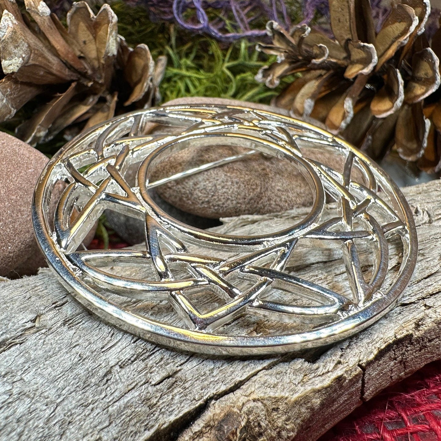 Celtic Knot Brooch, Celtic Jewelry, Irish Jewelry, Scotland Brooch, Celtic Brooch, Anniversary Gift, Celtic Knot Pin, Ireland Gift, Norse