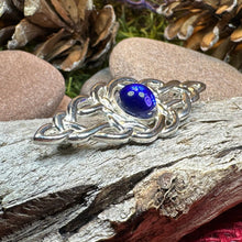 Load image into Gallery viewer, Celtic Brooch, Scottish Bar Pin, Irish Jewelry, Scottish Brooch, Celtic Pin, Ireland Gift, Plaid Pin, Tartan Pin, Wiccan Jewelry, Mom Gift