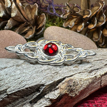 Load image into Gallery viewer, Celtic Brooch, Scottish Bar Pin, Irish Jewelry, Scottish Brooch, Celtic Pin, Ireland Gift, Plaid Pin, Tartan Pin, Wiccan Jewelry, Mom Gift