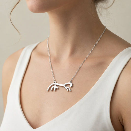 Uffington White Horse Necklace — view 4