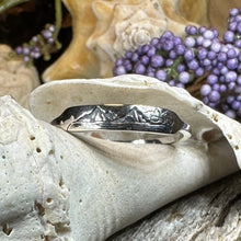 Load image into Gallery viewer, Minimalist Mountain Ring, Scottish Highlands Ring, Celtic Jewelry, Scotland Jewelry, HIker Jewelry, Wiccan Jewelry, Anniversary Gift