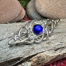 Load image into Gallery viewer, Celtic Brooch, Scottish Bar Pin, Irish Jewelry, Scottish Brooch, Celtic Pin, Ireland Gift, Plaid Pin, Tartan Pin, Wiccan Jewelry, Mom Gift