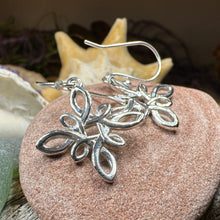 Load image into Gallery viewer, Star Knot Earrings, Irish Jewelry, Celtic Earrings, Scotland Jewelry, Anniversary Gift, Mom Gift, Wife Gift, Norse Jewelry, Girl's Gift