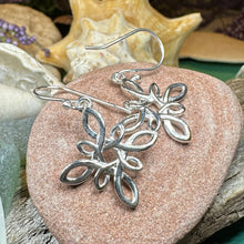 Load image into Gallery viewer, Star Knot Earrings, Irish Jewelry, Celtic Earrings, Scotland Jewelry, Anniversary Gift, Mom Gift, Wife Gift, Norse Jewelry, Girl's Gift