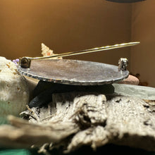 Load image into Gallery viewer, Celtic Knot Brooch, Celtic Paisley Pin, Scottish Jewelry, Mom Gift, Sister Gift, Girlfriend Gift, Wife Gift, Ireland Pin, Blue Enamel Brooch