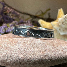 Load image into Gallery viewer, Minimalist Mountain Ring, Scottish Highlands Ring, Celtic Jewelry, Scotland Jewelry, HIker Jewelry, Wiccan Jewelry, Anniversary Gift