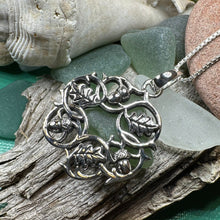 Load image into Gallery viewer, Oak Leaf Necklace, Celtic Jewelry, Acorn Jewelry, Ireland Gift, Irish Jewelry, Scotland Jewelry, Leaf Jewelry, Forest Gift, Graduation Gift