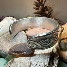 Load image into Gallery viewer, Celtic Knot Bracelet, Celtic Jewelry, Cuff Bracelet, Scotland Jewelry, Ireland Jewelry, Wife Gift, Scottish Gift, Celtic Birds Jewelry