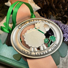 Load image into Gallery viewer, Irish Blessing Ornament, Ireland Baby Gift, New Baby Gift, Baby Shower Gift, New Mom Gift, Preganancy Gift, Irish Blessing Decor, Shamrock