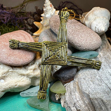 Load image into Gallery viewer, Saint Brigid's Celtic Cross, Ireland Cross, Irish Cross Ornament, Ireland Gift, Easter, Housewarming Gift, New Home Gift, Confirmation