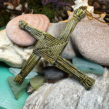 Load image into Gallery viewer, Saint Brigid's Celtic Cross, Ireland Cross, Irish Cross Ornament, Ireland Gift, Easter, Housewarming Gift, New Home Gift, Confirmation