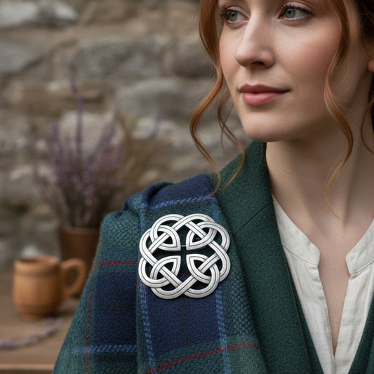 Legend Celtic Knot Brooch — view 9