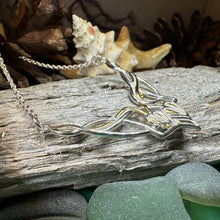 Load image into Gallery viewer, Celtic Necklace, Nature Necklace, Art Deco Leaves, Leaf Necklace, Summer Jewelry, Boho Necklace, Celtic Knot Necklace, Wiccan Jewelry