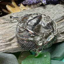 Load image into Gallery viewer, Swan Necklace, Children of Lir Jewelry, Celtic Jewelry, Mom Gift, Nature Necklace, Irish Jewelry, Ireland Jewelry, Nature Necklace