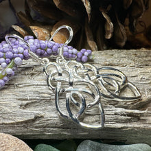 Load image into Gallery viewer, Celtic Earrings, Love Knot Earrings, Irish Jewelry, Ireland Gift, Scotland Jewelry, Mom Gift, Sister's Knot, Scottish Jewelry, Norse Jewelry